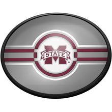 Load image into Gallery viewer, Mississippi State Bulldogs: Oval Slimline Lighted Wall Sign - The Fan-Brand