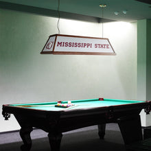 Load image into Gallery viewer, Mississippi State Bulldogs: Premium Wood Pool Table Light - The Fan-Brand