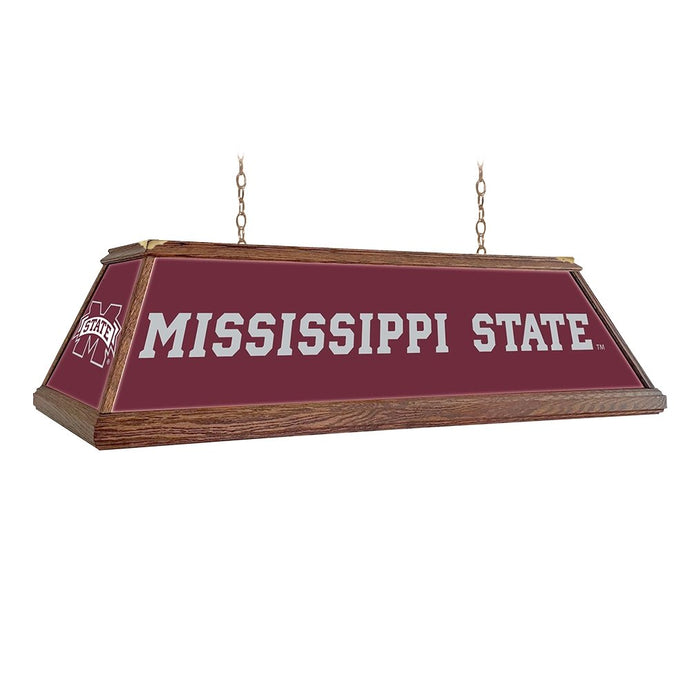 Mississippi State Bulldogs: Premium Wood Pool Table Light - The Fan-Brand