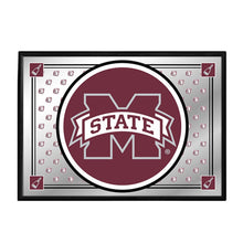 Load image into Gallery viewer, Mississippi State Bulldogs: Team Spirit - Framed Mirrored Wall Sign - The Fan-Brand
