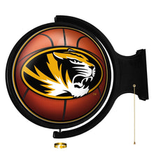 Load image into Gallery viewer, Missouri Tigers: Basketball - Original Round Rotating Lighted Wall Sign - The Fan-Brand