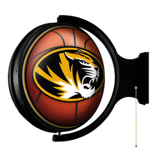 Load image into Gallery viewer, Missouri Tigers: Basketball - Original Round Rotating Lighted Wall Sign - The Fan-Brand