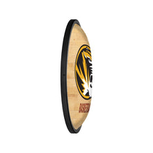 Load image into Gallery viewer, Missouri Tigers: Hardwood - Oval Slimline Lighted Wall Sign - The Fan-Brand