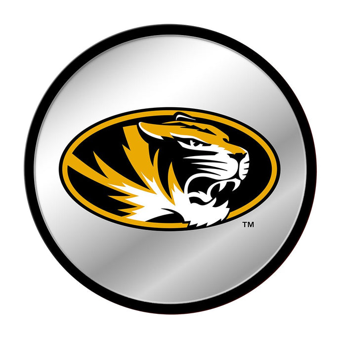 Missouri Tigers: Modern Disc Mirrored Wall Sign - The Fan-Brand