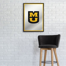 Load image into Gallery viewer, Missouri Tigers: MU - Framed Mirrored Wall Sign - The Fan-Brand
