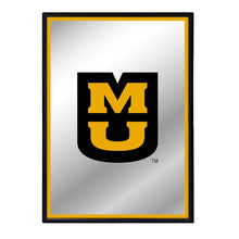Load image into Gallery viewer, Missouri Tigers: MU - Framed Mirrored Wall Sign - The Fan-Brand