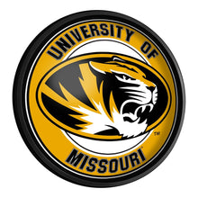 Load image into Gallery viewer, Missouri Tigers: Round Slimline Lighted Wall Sign - The Fan-Brand