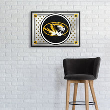 Load image into Gallery viewer, Missouri Tigers: Team Spirit - Framed Mirrored Wall Sign - The Fan-Brand