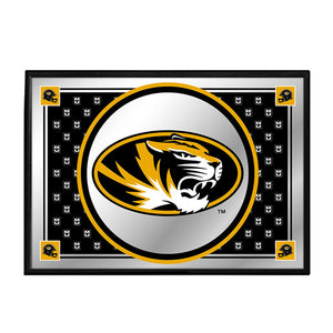 Missouri Tigers: Team Spirit - Framed Mirrored Wall Sign - The Fan-Brand