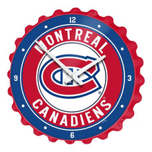 Load image into Gallery viewer, Montreal Canadians: Bottle Cap Wall Clock - The Fan-Brand