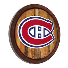 Load image into Gallery viewer, Montreal Canadiens: &quot;Faux&quot; Barrel Top Sign - The Fan-Brand