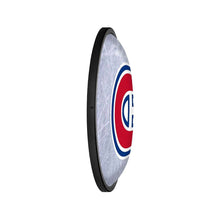 Load image into Gallery viewer, Montreal Canadiens: Ice Rink - Oval Slimline Lighted Wall Sign - The Fan-Brand