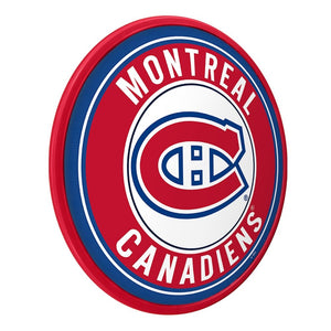 Montreal Canadiens: Modern Disc Wall Sign - The Fan-Brand