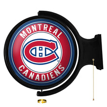 Load image into Gallery viewer, Montreal Canadiens: Original Round Rotating Lighted Wall Sign - The Fan-Brand