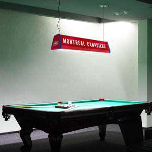 Montreal Canadiens: Standard Pool Table Light - The Fan-Brand