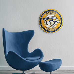 Nashville Predators: Bottle Cap Wall Sign - The Fan-Brand