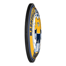 Load image into Gallery viewer, Nashville Predators: Gnash - Round Slimline Lighted Wall Sign - The Fan-Brand