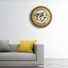 Load image into Gallery viewer, Nashville Predators: Modern Disc Wall Sign - The Fan-Brand