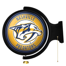 Load image into Gallery viewer, Nashville Predators: Original Round Rotating Lighted Wall Sign - The Fan-Brand