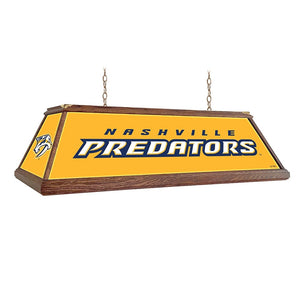 Nashville Predators: Premium Wood Pool Table Light - The Fan-Brand