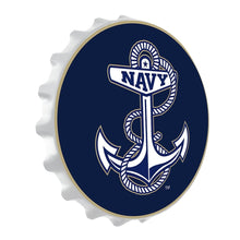 Load image into Gallery viewer, Navy Midshipmen: Anchor - Bottle Cap Wall Sign - The Fan-Brand