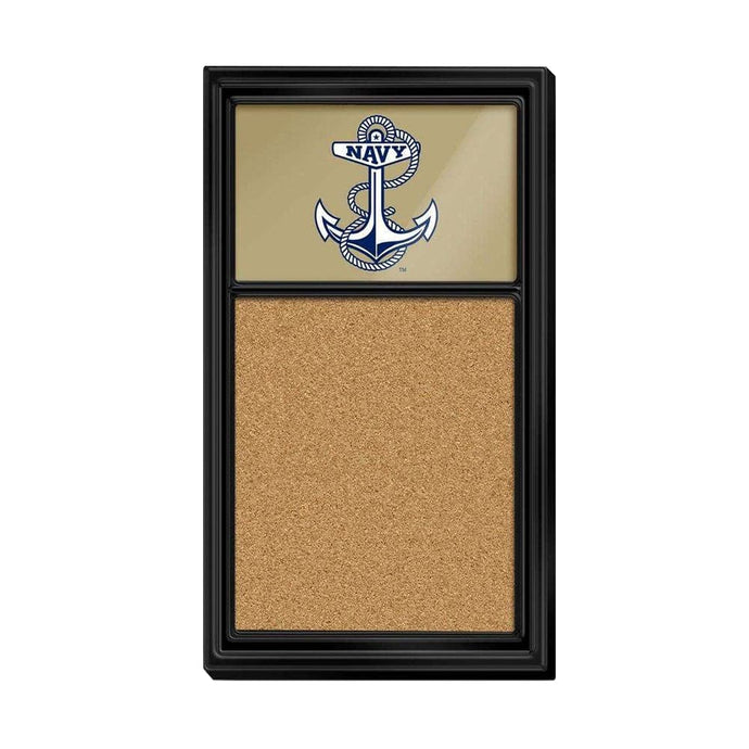 Navy Midshipmen: Anchor - Cork Note Board - The Fan-Brand