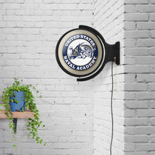 Load image into Gallery viewer, Navy Midshipmen: Bill the Goat - Original Round Rotating Lighted Wall Sign - The Fan-Brand