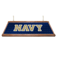 Load image into Gallery viewer, Navy Midshipmen: Premium Wood Pool Table Light - The Fan-Brand