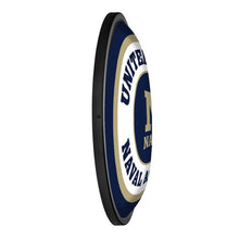 Load image into Gallery viewer, Navy Midshipmen: Round Slimline Lighted Wall Sign - The Fan-Brand