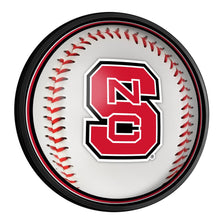 Load image into Gallery viewer, NC State Wolfpack: Baseball - Slimline Lighted Wall Sign - The Fan-Brand