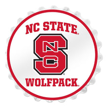 Load image into Gallery viewer, NC State Wolfpack: Block S - Bottle Cap Wall Sign - The Fan-Brand