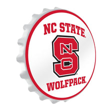 Load image into Gallery viewer, NC State Wolfpack: Block S - Bottle Cap Wall Sign - The Fan-Brand