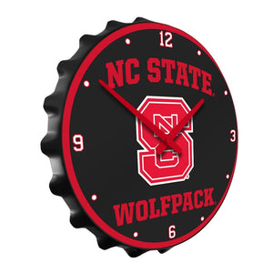 NC State Wolfpack: Bottle Cap Wall Clock - The Fan-Brand