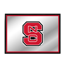 Load image into Gallery viewer, NC State Wolfpack: Framed Mirrored Wall Sign - The Fan-Brand