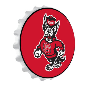 NC State Wolfpack: Mascot - Bottle Cap Wall Sign - The Fan-Brand