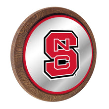 Load image into Gallery viewer, NC State Wolfpack: Mirrored Barrel Top Mirrored Wall Sign - The Fan-Brand