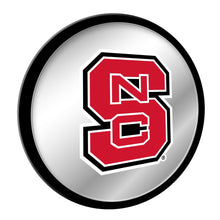 Load image into Gallery viewer, NC State Wolfpack: Modern Disc Mirrored Wall Sign - The Fan-Brand