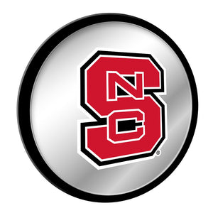 NC State Wolfpack: Modern Disc Mirrored Wall Sign - The Fan-Brand