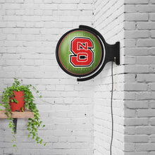 Load image into Gallery viewer, NC State Wolfpack: On the 50 - Rotating Lighted Wall Sign - The Fan-Brand