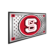 Load image into Gallery viewer, NC State Wolfpack: Team Spirit - Framed Mirrored Wall Sign - The Fan-Brand