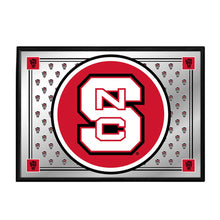 Load image into Gallery viewer, NC State Wolfpack: Team Spirit - Framed Mirrored Wall Sign - The Fan-Brand