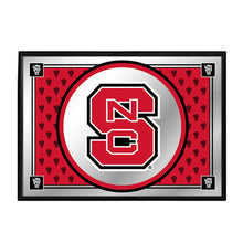 Load image into Gallery viewer, NC State Wolfpack: Team Spirit - Framed Mirrored Wall Sign - The Fan-Brand