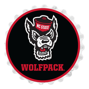 NC State Wolfpack: Tuffy - Bottle Cap Wall Sign - The Fan-Brand