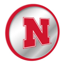 Load image into Gallery viewer, Nebraska Cornhuskers: Modern Disc Mirrored Wall Sign - The Fan-Brand