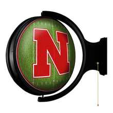 Load image into Gallery viewer, Nebraska Cornhuskers: On the 50 - Rotating Lighted Wall Sign - The Fan-Brand