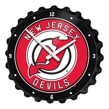 Load image into Gallery viewer, New Jersey Devils: Bottle Cap Wall Clock - The Fan-Brand