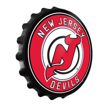 Load image into Gallery viewer, New Jersey Devils: Bottle Cap Wall Sign - The Fan-Brand