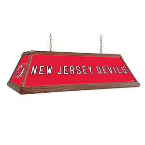 New Jersey Devils: Premium Wood Pool Table Light - The Fan-Brand