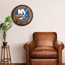 Load image into Gallery viewer, New York Islanders: &quot;Faux&quot; Barrel Top Sign - The Fan-Brand