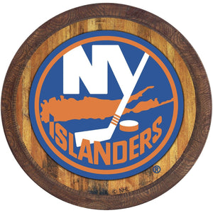 New York Islanders: "Faux" Barrel Top Sign - The Fan-Brand